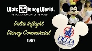 1987 Walt Disney World Delta Commercial: Nostalgic Journey with Kids of the Kingdom!