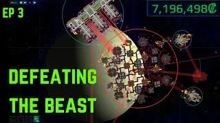 //Cosmoteer Ship Architect Ep 3// DEFEATING THE BEAT