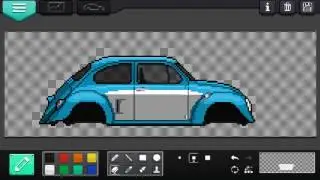 My Drag Bug Got custom Decal ! // Custom Decals // Pixel Car Racer