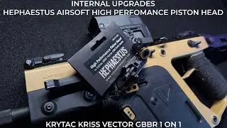 Internal Upgrades | Hephaestus Airsoft High Performance Piston Head | Krytac Kriss Vector GBB 1on1