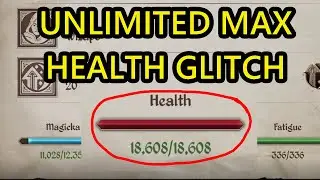 How to Get UNLIMITED MAXIMUM HEALTH in Oblivion Remastered. Permanent Infinite Max Health Glitch
