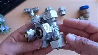 Plumbing Materials 👨‍🔧 Compression Fittings on Copper and Pex Pipes Multicouche Plomberie Raccord