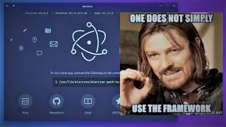 GETTING STARTED with APP DEVELOPMENT using HTML/CSS/JAVASCRIPT - Electron.js | install & basics - #1