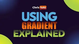 Gradient Typographic Design in CorelDraw