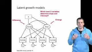 Latent growth models