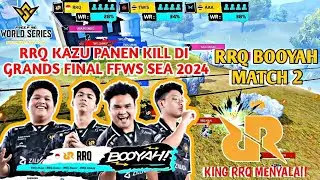 RRQ BOOYAH MATCH 2 !! HARAPAN TIM INDO MAKIN BESARR FFWS SEA 2024 FALL - GRANDS FINAL