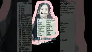 hadi söyleyin