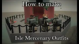 Roblox: How to make Isle Mercenary Outfits | Cheaper Versions | Items in the desc