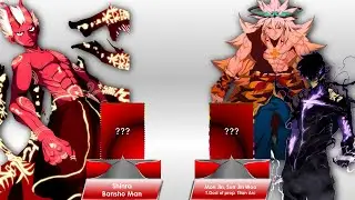 Shinra Vs Mori Jin & Sun Jin Woo Power Level
