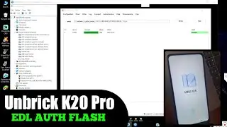 How to Unbrick Redmi K20 Pro via Mi Flash Tool | EDL Auth Flash any Xiaomi Device's