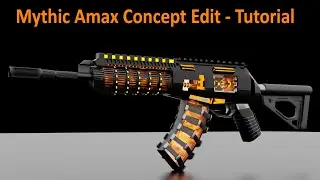 Creating Mythic AMAX using Blender - Part 2 (Texturing Tutorial)