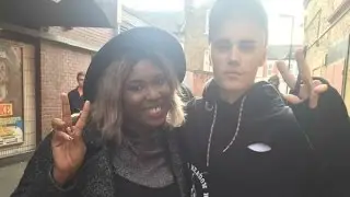 MEETING JUSTIN BIEBER! | NenehTrainer