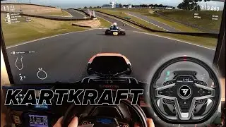 Thrustmaster T248 in KartKraft.