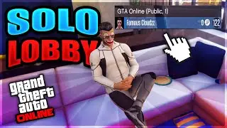 Gta 5 Online How To Get Into a SOLO Public Lobby *Very Easy*