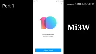 Mi3w | How to Upgrade MIUI-10.1.1.0 stable | China Stable Rom Mi3w