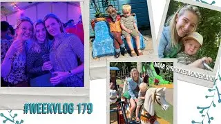 FEESTJE met de MEIDEN🍹& naar SPROOKJESWONDERLAND ☀️ | Weekvlog 179 | Carlijn Bras