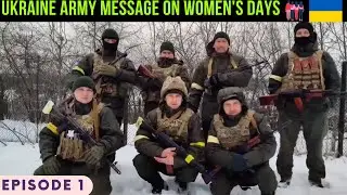Ukraine Army Message On International Women Day | Ukraine New Video Today