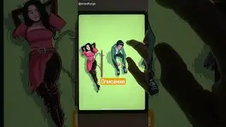 Увеличение бесконечного рисунка