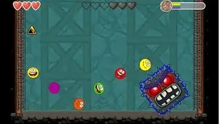 Red Ball 4 - Colourful BOSS fight