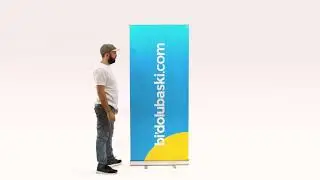 Roll Up Banner Baskı Ürün Kurulumu Nasıl Yapılır?