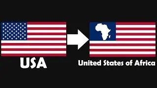 Random Flag #27 USA → United States of Africa
