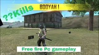 Free fire gameplay on Pc!!! #Freefire