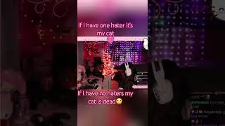 My cat is so mean to me :( #twitchstreamer #twitch #streamer #twitchclips #streamclips