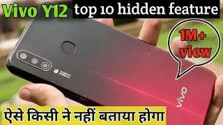 Vivo Y12 top 10 hidden feature tricks & Tips | Hindi