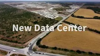 Frontier Data Center Construction Update (4K) | Massive AI Campus in Shackelford County, Texas