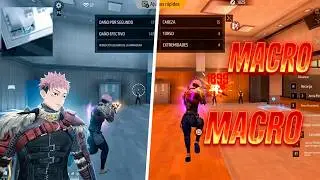 EL MEJOR MACRO para SUBIR MIRA en FREE FIRE PC CUALQUIER EMULADOR. BLUESTACKS 2026