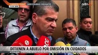 Detienen a abuelo de menor que disparó en Colegio Cervantes