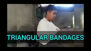 10 Different Types of Bandaging Using Triangular Bandage Music: sleigh rideMusician: Rook1e