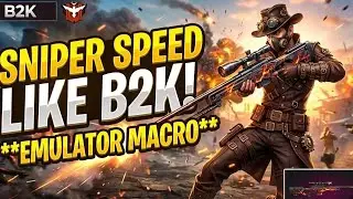 @nstwinsff Ultra Fast Double Sniper Switch Macro Settings For Free Fire PC | BlueStacks 5 | MSI 5