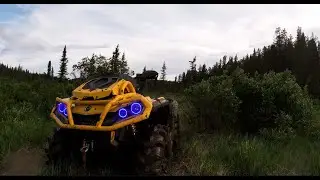 Alberta Muskeg And Hills - Burnt Timber- CanAm 1000cc ATV