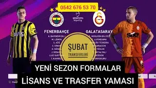 PES 2020 PS4 FULL LİSANS YAMASI SEASON 2021 UPDATE ÇIKTI NEW ŞUBAT TRANSFERLERİ PES 20 Kış Yaması