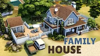 Большой семейный дом Симс 4🌳Large family home The Sims 4 | Строительство | NO CC