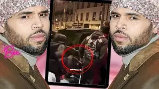 Unhinged Fan 🅰️ttacks Chris Brown’s Car In Paris