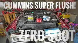 Cummins super oil flush. Get the soot out!
