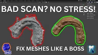 Real World Example of Fixing Mesh In B4D