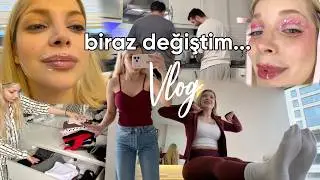 Bunu yapmalı mıydım...emin değilim 🥲 market alışverişi, düzen, temizlik, spor, dudak dolgusu, vlog