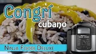 🔴 Perfecto Arroz Congrí en la Olla Ninja Foodi | Desgranadito