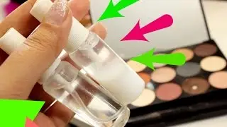 HAZ TU PROPIO SELLADOR DE MAQUILLAJE CASERO / HIDRATANTE Y MATE