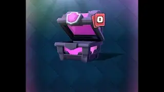 Opening a magical chest in clash Royale
