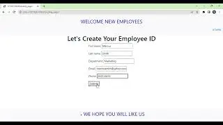 Onboarding new employees