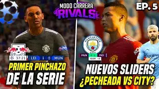 🔥 Y LLEGÓ... PRIMER PINCHAZO🤦‍♂️ NUEVOS SLIDERS & PARTIDAZO VS CITY | FIFA 21 Modo Carrera Rivals #5