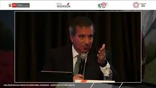 Ministro Raúl Pérez Reyes participó en la adjudicación para la modernización del 'Tren Macho'