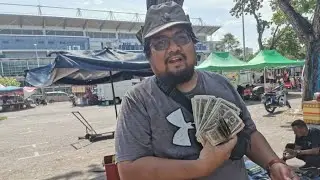 trip Minum air sirap sarbat laici Dan lorong kulit goergetown penang beli duit kertas zaman jepun