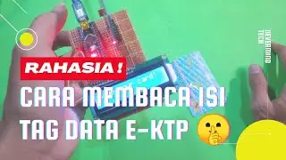 RAHASIA TAG DATA E-KTP || CARA BACA TAG RFID MF-RC522  & ARDUINO NANO