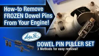 How-to Remove Frozen Dowel Pins!