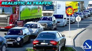 ETS2 1.43 Mods | Realistic AI Traffic Mod v17.0.7 For ETS2 1.43 By Jazzycat